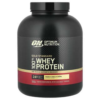 Optimum Nutrition, 金標準全乳清蛋白,法國香草奶油味,5 磅(2.27 千克)