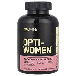 Optimum Nutrition, Opti-Women®,針對活躍女性的多維生素,120 粒膠囊