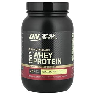 Optimum Nutrition, 金標準全乳清蛋白,香草霜淇淋味,2 磅(907 克)