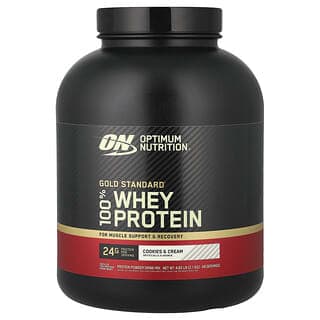 Optimum Nutrition, 金標準® 全乳清,餅乾和奶油味,4.65 磅(2.11 千克)