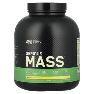 Optimum Nutrition, Serious Mass™,香蕉味,6 磅(2.72 千克)