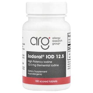 Optimox, Iodoral® IOD 12.5,12.5 毫克,180 帶刻痕片