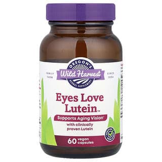 Oregon's Wild Harvest, Eyes Love Lutein™,60 粒全素膠囊