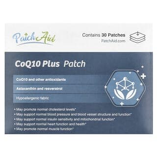 PatchAid, 輔酶 Q10 Plus 貼片,30 片
