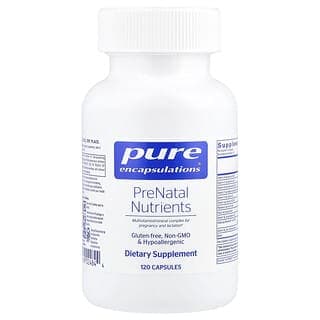 Pure Encapsulations, PreNatal 營養素,120 粒膠囊