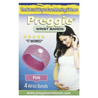 Preggie, 腕帶,粉色,4 條腕帶