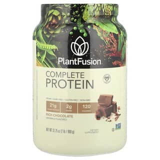 PlantFusion, 完全蛋白質,濃巧克力,2 磅(900 克)