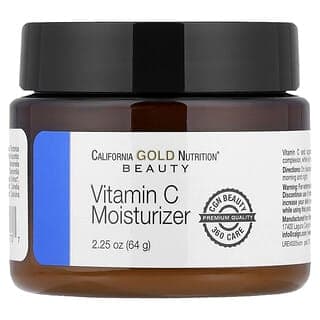 California Gold Nutrition, 維生素 C保濕乳,亮膚面霜,2.25 盎司(64 克)
