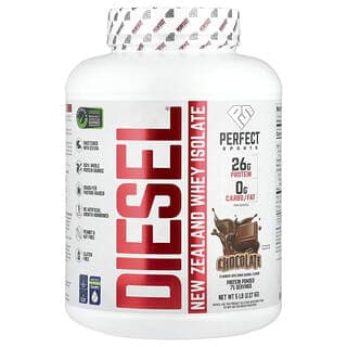 PERFECT Sports, Diesel®,紐西蘭分離乳清蛋白,巧克力味,5 磅(2.27 千克)