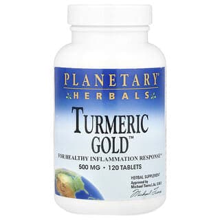 Planetary Herbals, Turmeric Gold™,120 片