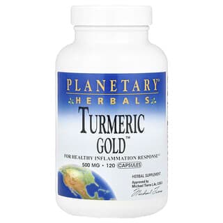 Planetary Herbals, Turmeric Gold™,500 毫克,120 粒膠囊