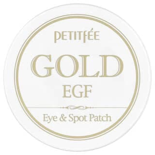 Petitfee, 黃金和 EGF 眼部和斑點貼片,60 眼部貼片(1.1 克) + 30 斑點貼片(0.6 克)