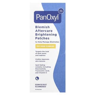 PanOxyl, 瑕疵護理亮膚貼片,16 片透明貼片