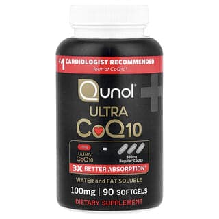 Qunol, Ultra CoQ10,100 毫克,90 粒軟膠囊