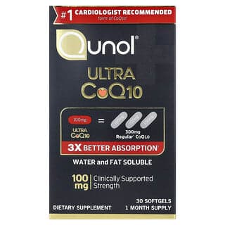 Qunol, Ultra CoQ10,30 粒軟膠囊