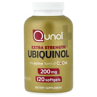 Qunol, 泛醇,200 毫克,120 粒軟膠囊