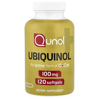 Qunol, 泛醇,100 毫克,120 粒軟膠囊