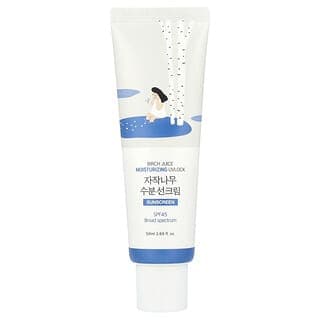 Round Lab, 樺樹汁保濕抗曬霜,SPF 45,1.69 液量盎司(50 毫升)
