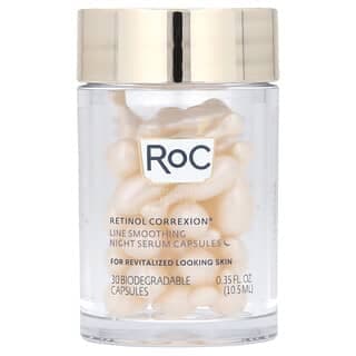 RoC, Retinol Correxion Line Smoothing 夜間精華膠囊,30 粒可生物降解膠囊