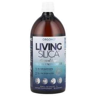 Silicium Laboratories, Orgono® Living Silica®,膠原蛋白加強劑,22.5 毫克,33.8 液量盎司(1 升)