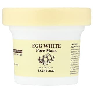 SKINFOOD, 蛋白明亮細緻美容面膜,4.23 盎司(120 克)