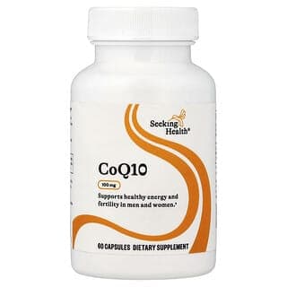 Seeking Health, 輔酶 Q10,100 毫克,60 粒膠囊