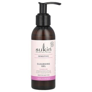 Sukin, 潔面凝膠,敏感皮膚專用,4.23 液量盎司(125 毫升)