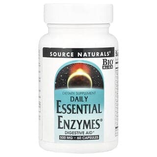 Source Naturals, 日常 Essential Enzymes®,500 毫克,60 粒膠囊
