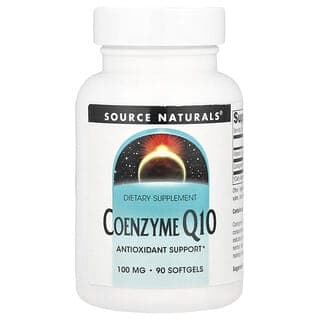 Source Naturals, 輔酶 Q10,100 毫克,90 粒軟凝膠