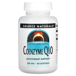 Source Naturals, 輔酶 Q10,200 毫克,60 粒軟凝膠