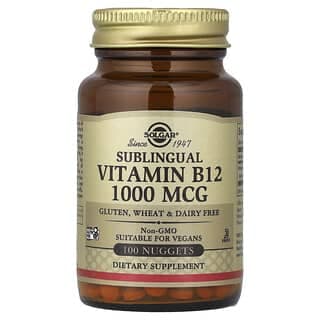 索爾加, 維生素 B12,舌下含服,1,000 微克,100 粒