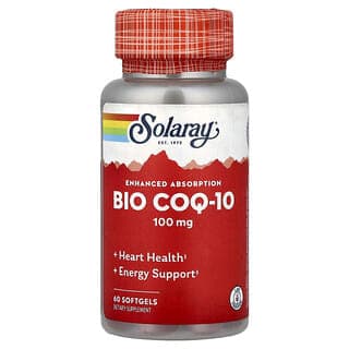 Solaray, 生物輔酶 Q10,加強吸收,60 粒軟膠囊