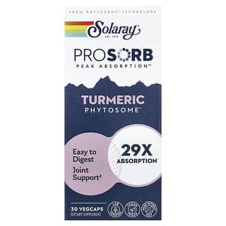 Solaray, 薑黃磷脂複合物,500 毫克,30 粒素食膠囊
