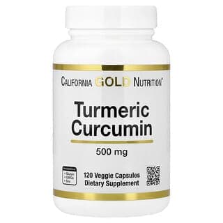 California Gold Nutrition, 姜黃素,500 毫克,120 粒素食膠囊