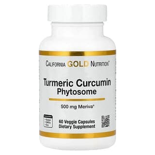 California Gold Nutrition, 薑黃素磷脂複合物 Meriva®,500 毫克,60 粒素食膠囊