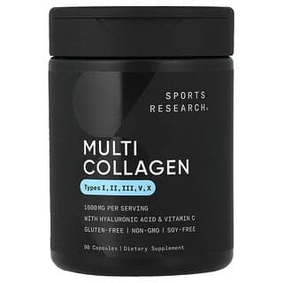 Sports Research, 多膠原蛋白,1,600 毫克,90 粒膠囊