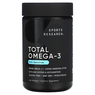 Sports Research, 總歐米伽-3,120 粒軟凝膠