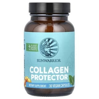 Sunwarrior, 膠原蛋白保護,30 粒素食膠囊