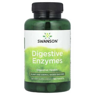 Swanson Vitamins, 消化酶片,180 片