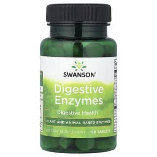 Swanson Vitamins, 消化酶片,90 片