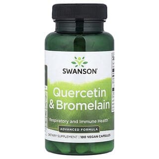 Swanson Vitamins, 槲皮素和菠蘿蛋白酶全素膠囊,100 粒