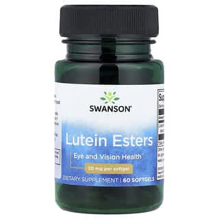 Swanson Vitamins, 葉黃素酯,20 毫克,60 粒軟凝膠