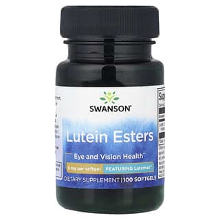 Swanson, 葉黃素酯,6 毫克,100 粒軟膠囊