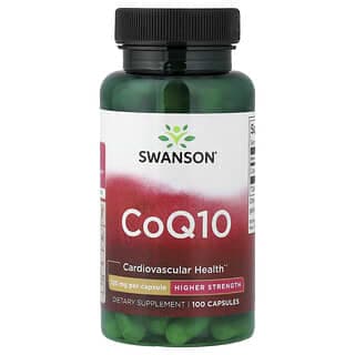 Swanson Vitamins, CoQ10,120 毫克,100 粒膠囊