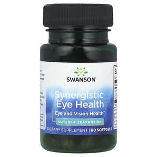 Swanson Vitamins, 協同眼睛健康,60 粒軟凝膠