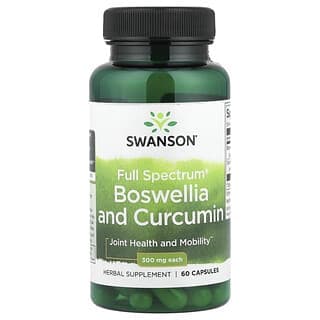 Swanson Vitamins, 多面® 乳香和姜黃素,60 粒膠囊