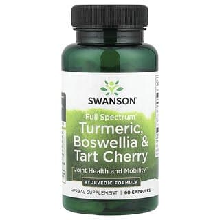 Swanson Vitamins, 多面®,姜黃,乳香和酸櫻桃味,60 粒膠囊