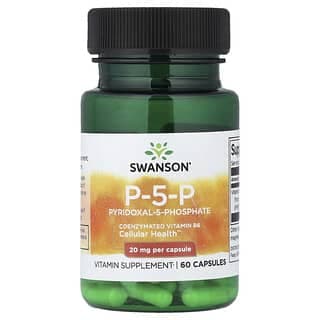 Swanson, P-5-P,20 毫克,60 粒膠囊