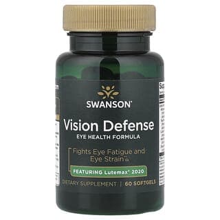 Swanson Vitamins, 視力保護、60 粒軟凝膠