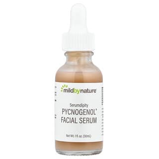 Mild By Nature, Serumdipity,Pycnogenol® 面部精華,1 液量盎司(30 毫升)